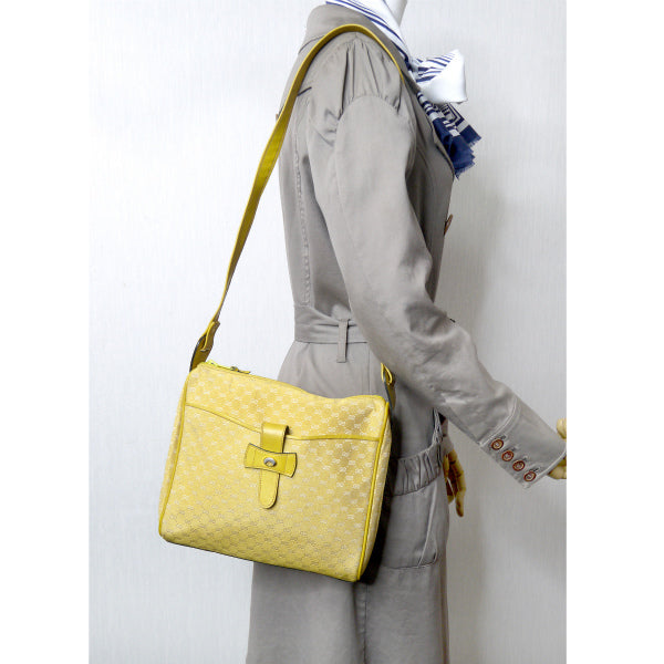 OLD Gucci レア!マイクロGGスクエアショルダー(黄)
