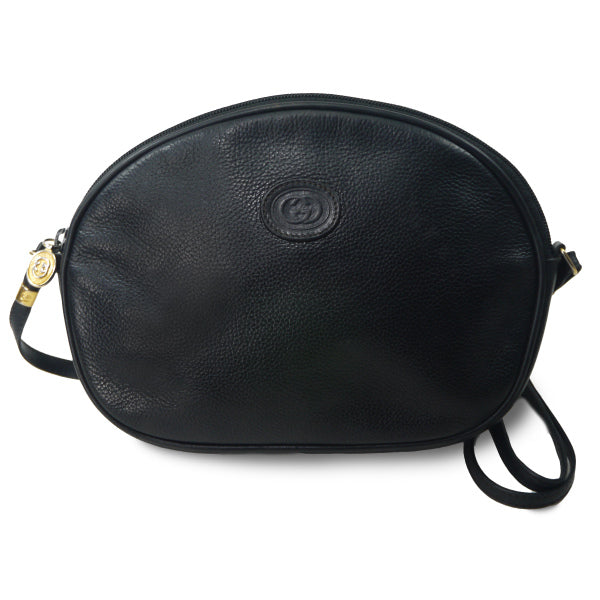 OLD Gucci 黒斜めがけポシェット