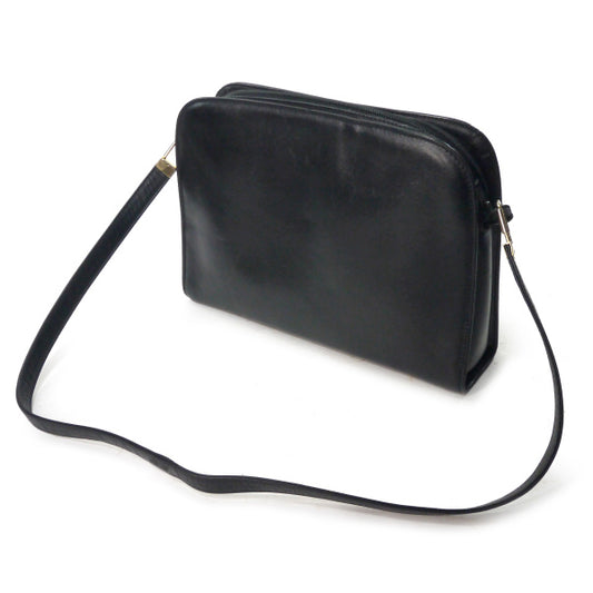 OLD Gucci GGロゴプレート2WAYバッグ(黒)