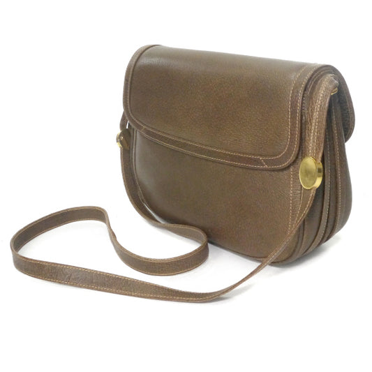 OLD Gucci ピグスキンGGロゴ金具ショルダー(茶)