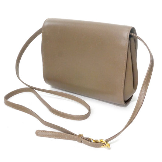 OLD Gucci アンティーク留め具レザーミニバッグ(ミルクティー)