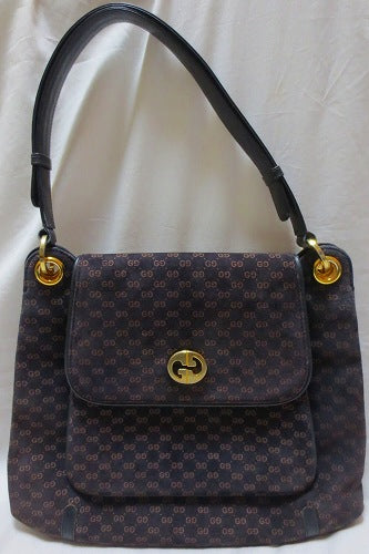 OLD Gucciスエード斜めがけマイクロGGショルダー