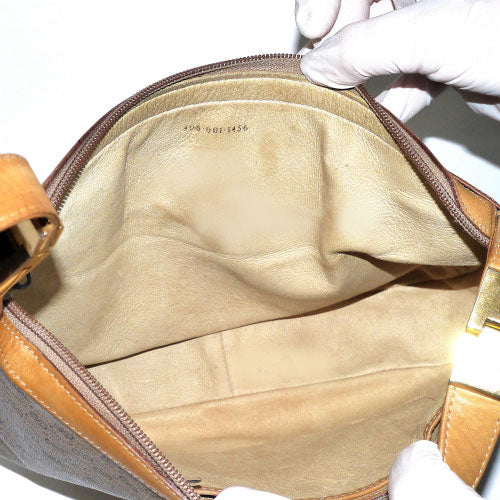 OLD Gucci <訳アリ>マイクロGGショルダー(キャメル)