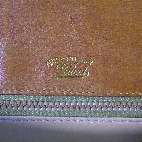 OLD Gucci キャメルGGワンショルダー