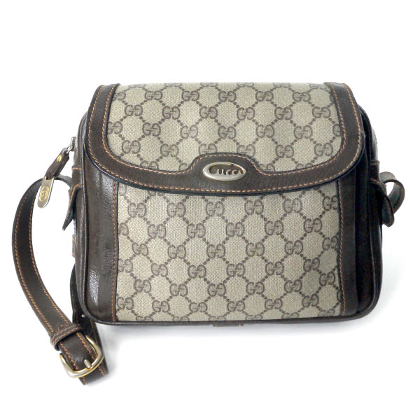 OLD Gucci 70s筆記体ロゴ2WAYショルダー（茶） – Vintage Shop Rococo