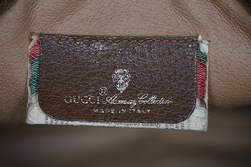 OLD Gucci Rigateライン セカンドバック(赤緑)
