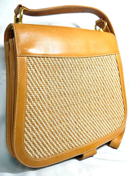 OLD Gucci キャメルループショルダー