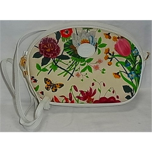 OLD Gucci FLORA フローラポシェット(白)