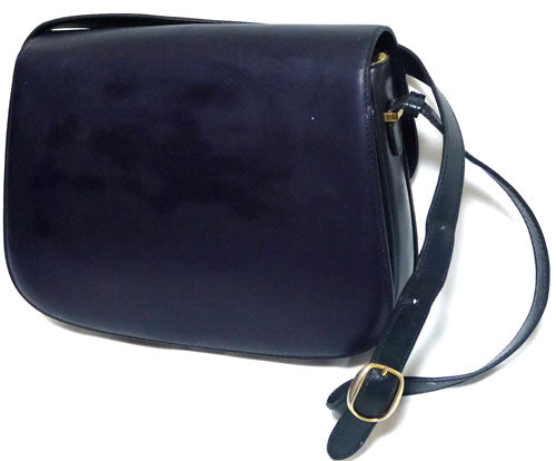 OLD Gucci 総革G金具ブラックショルダー