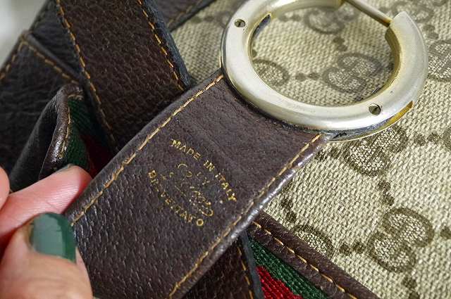 OLD Gucci レア!セミショルダー(茶)