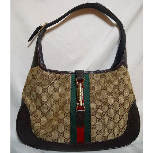 Gucci ジャッキー金具ワンショルダー(茶)