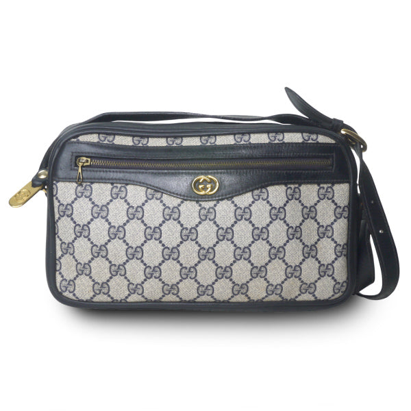 OLD Gucci 70sモノグラムショルダー（黒） – Vintage Shop Rococo