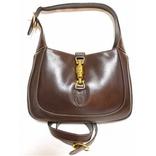 OLD Gucci ジャッキー2Wayショルダー(茶)