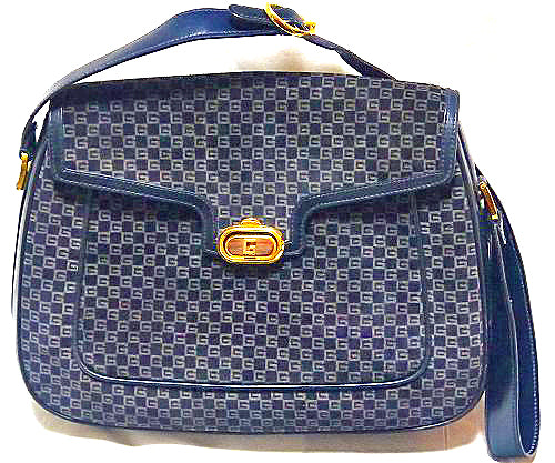 OLD GucciスエードマイクロGGショルダー