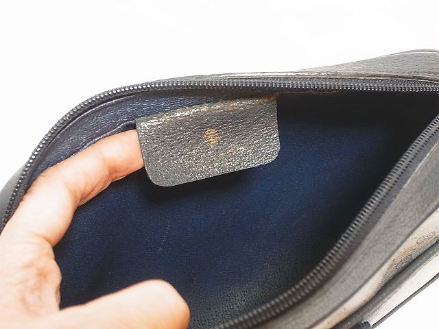 OLD Gucci マイクロGG小型ショルダー(青・小)