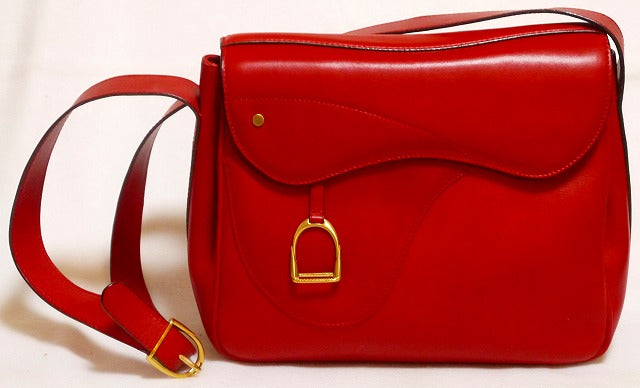 OLD Gucci 赤の大判ショルダー