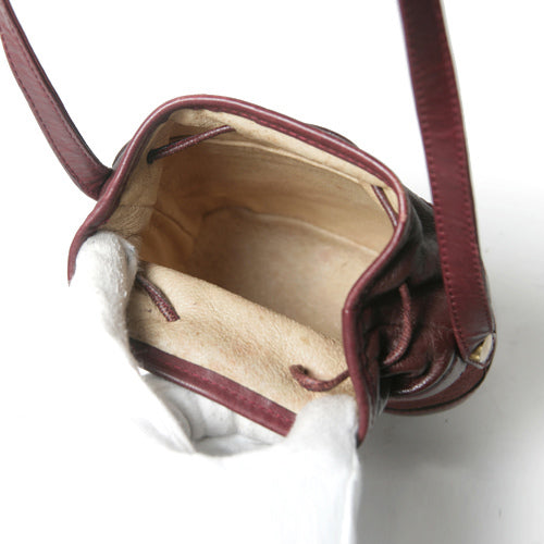 OLD Gucci 赤ミニ巾着ポシェット