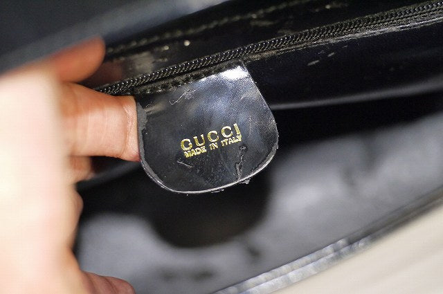 OLD Gucci レア!セミショルダー(黒)