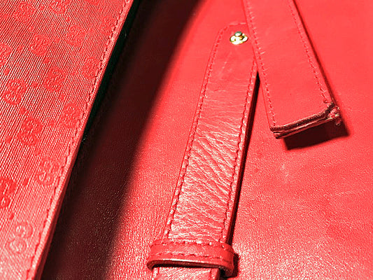 OLD Gucci マイクロGGワンショルダー(赤)