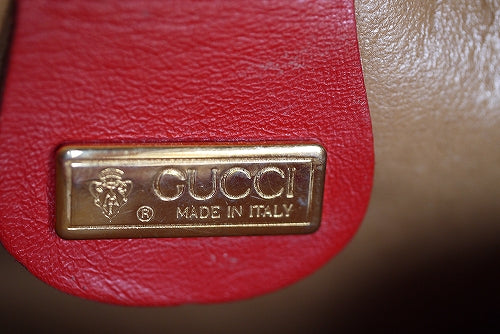 OLD Gucci マイクロGGワンショルダー(赤)