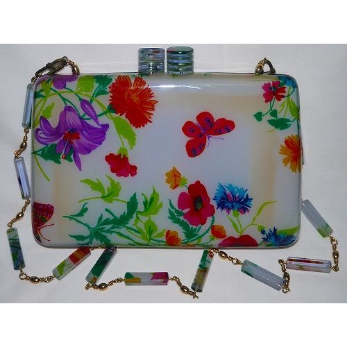 OLD GucciプラスティックFLORA ショルダー
