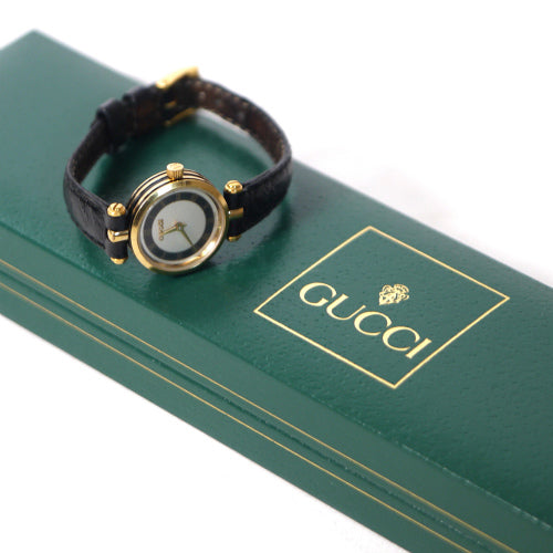 OLD Gucci <訳あり>バングルウオッチ(黒)