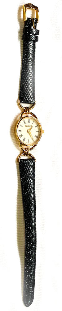 OLD Gucci サイドビッド腕時計