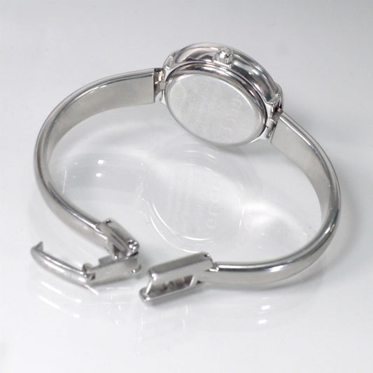 OLD Gucci バングルウォッチ(シルバー)