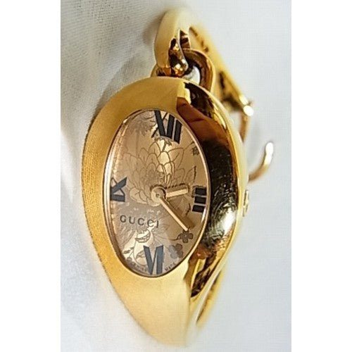 OLD Gucci ゴールドバングルウオッチ