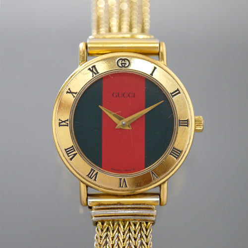 OLD Gucci ブレスレットウォッチ(シェリーライン)