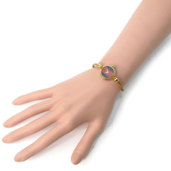 OLD Gucci シェリーバングルウオッチ(ゴールド)