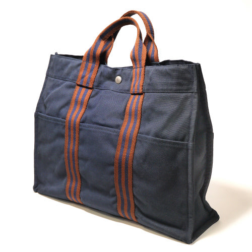 HERMES フールトゥトートMM(紺)