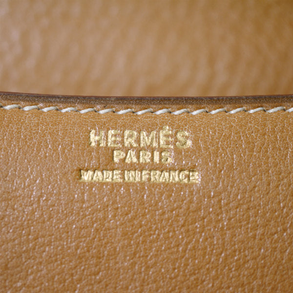 HERMES 80s 2WAYショルダーバッグ(キャメル)