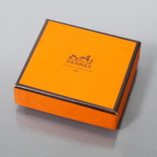 HERMES トゥルニ レザーブレスレット(濃茶/箱付き)
