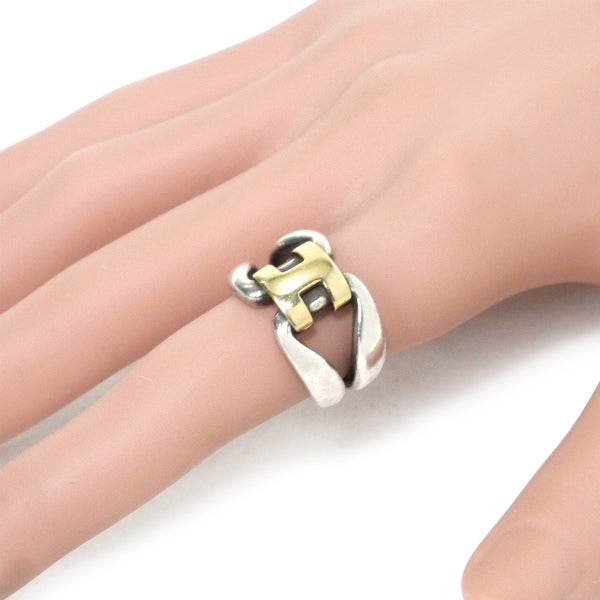 HERMES ヒストリー・リング 9号(コンビ)