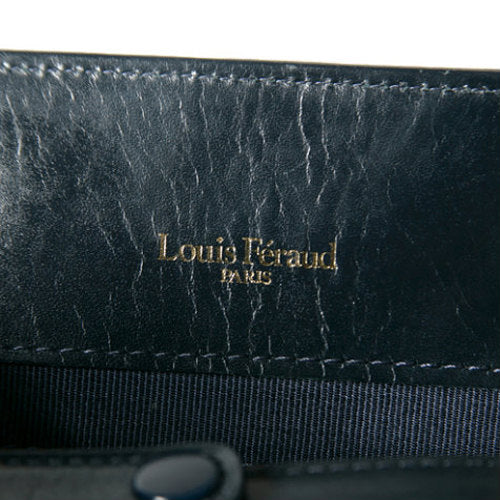 LOUIS FERAUD 総革チェーンショルダー(紺)