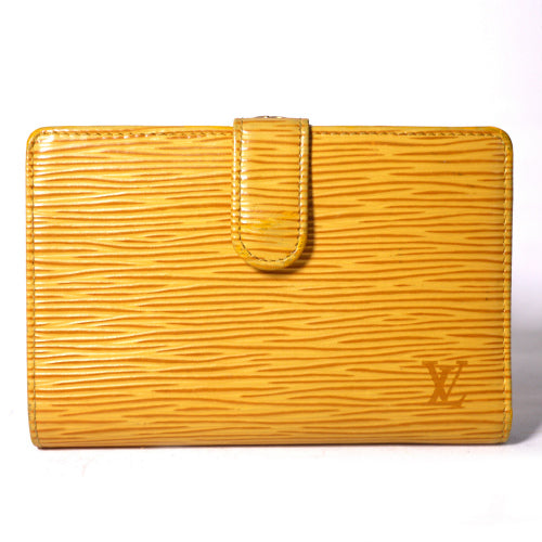 LOUIS VUITTON エピ財布(黄)