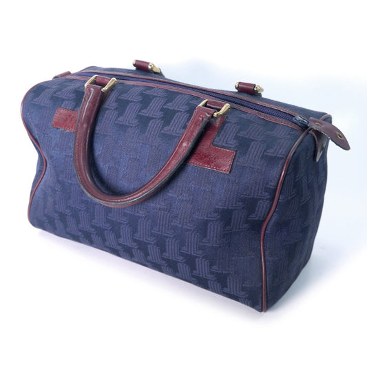 Lanvin ロゴグラムVintage中型ボストン(紺)