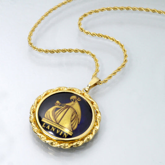 LANVIN パフュームペンダント(Limoges)