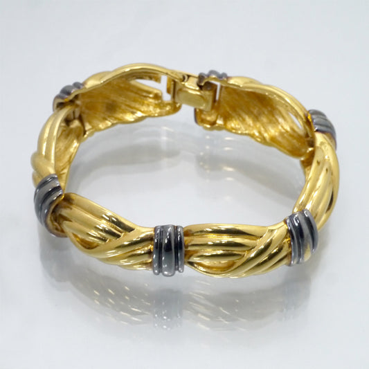 LANVIN ロープ模様ブレスレット(ゴールド)