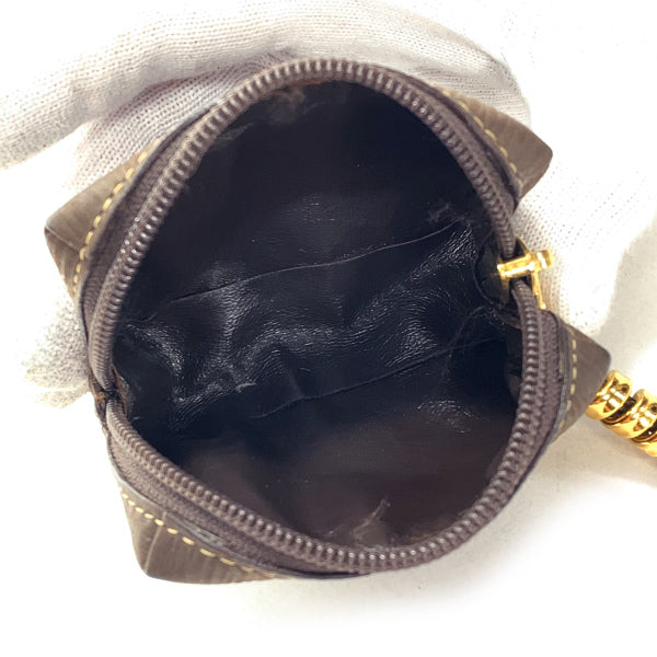 LOEWE ベラスケス コインケース/ミニポーチ(茶)