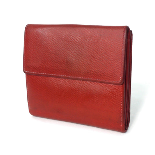 LOEWE アナグラムロゴ ミニ折財布(赤)