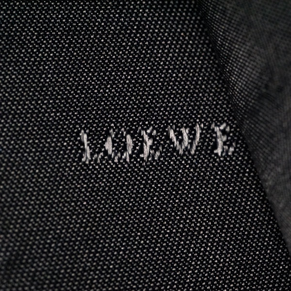 LOEWE アナグラムロゴ ステッチミドル財布(紫)