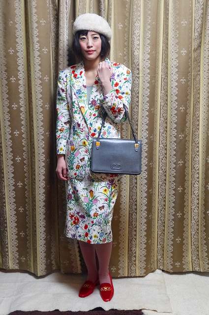 OLD Dior グレーショルダーバック