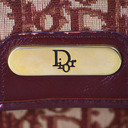 OLD Dior <訳あり>トロッターミニショルダー(赤系)