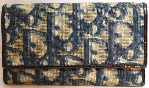 Diorネイビーキーケース