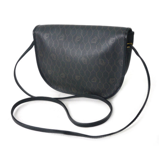 OLD Dior ハニカム柄ミニショルダーバッグ(黒)