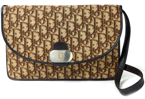 Old Dior <訳アリ>ワンショルダー(トロッター茶)