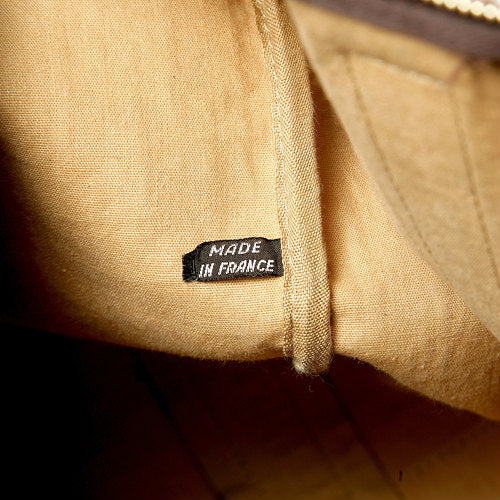 OLD Dior トロッター柄ボストン(明茶・中)