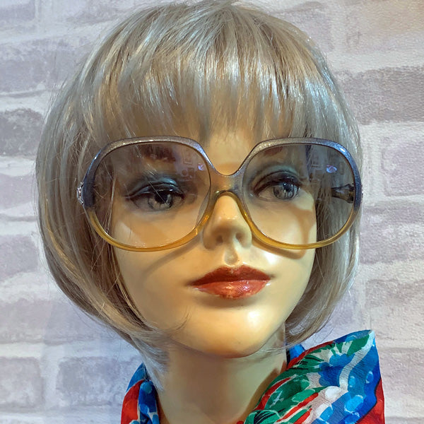 Old Dior ラメグラデーション サングラス（青×黄） – Vintage Shop Rococo